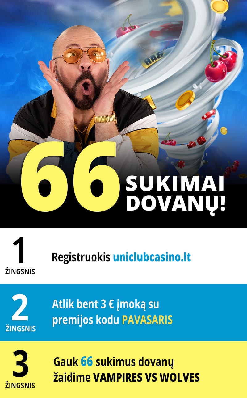 66
sukimai
dovanų